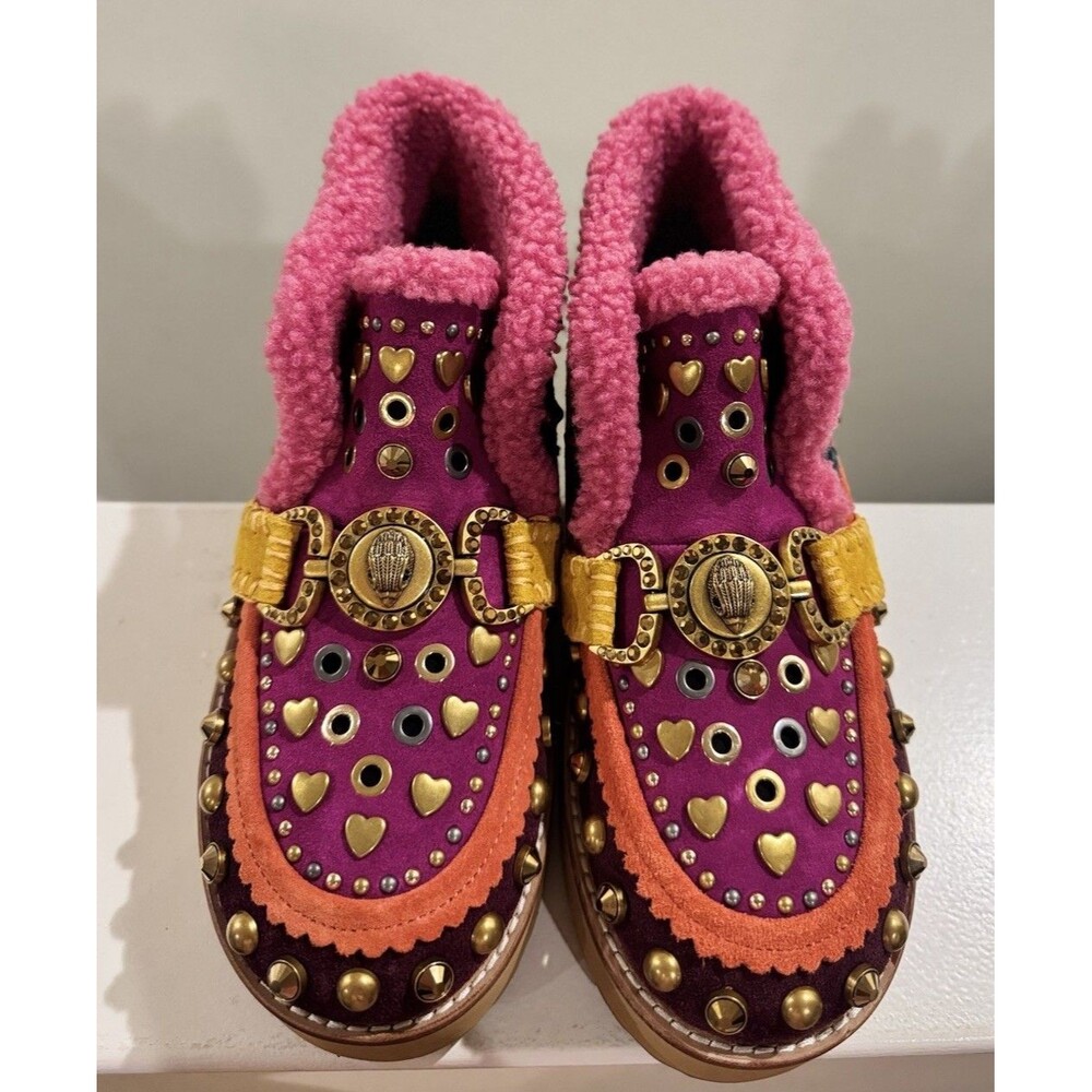 Kurt Geiger Women’s Mansion Cozy Boot Pink . Size EU 36.5 / US 6.5 - Picture 2 of 8
